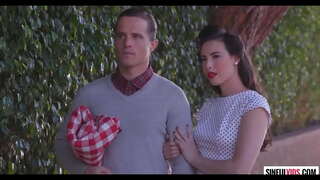 Panas beberapa Casey Calvert dan Robby Echo luar seks