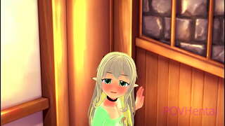 Ora de baie cu un elf capcana